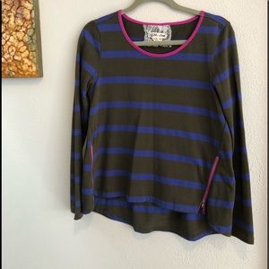 Anthropologie Multi Stripes Shirt